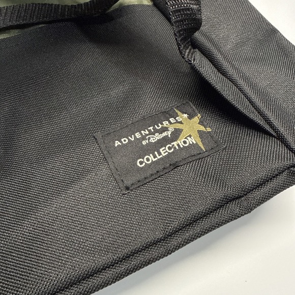 Adventures by Disney Green Backpack Waterproof Lining Drawstring Lightweight - Picture 7 of 8